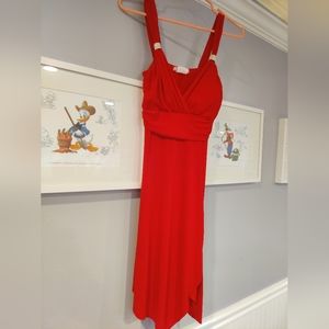 Y2K red size medium clubbing dress